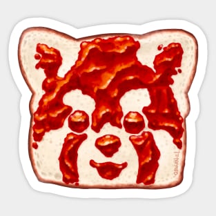 Bread Panda Sticker